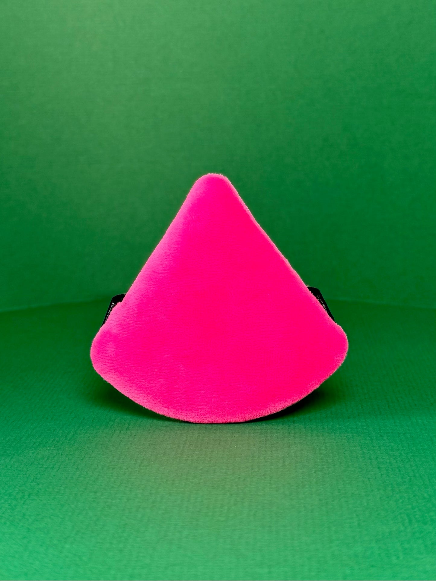 Pink powder puff