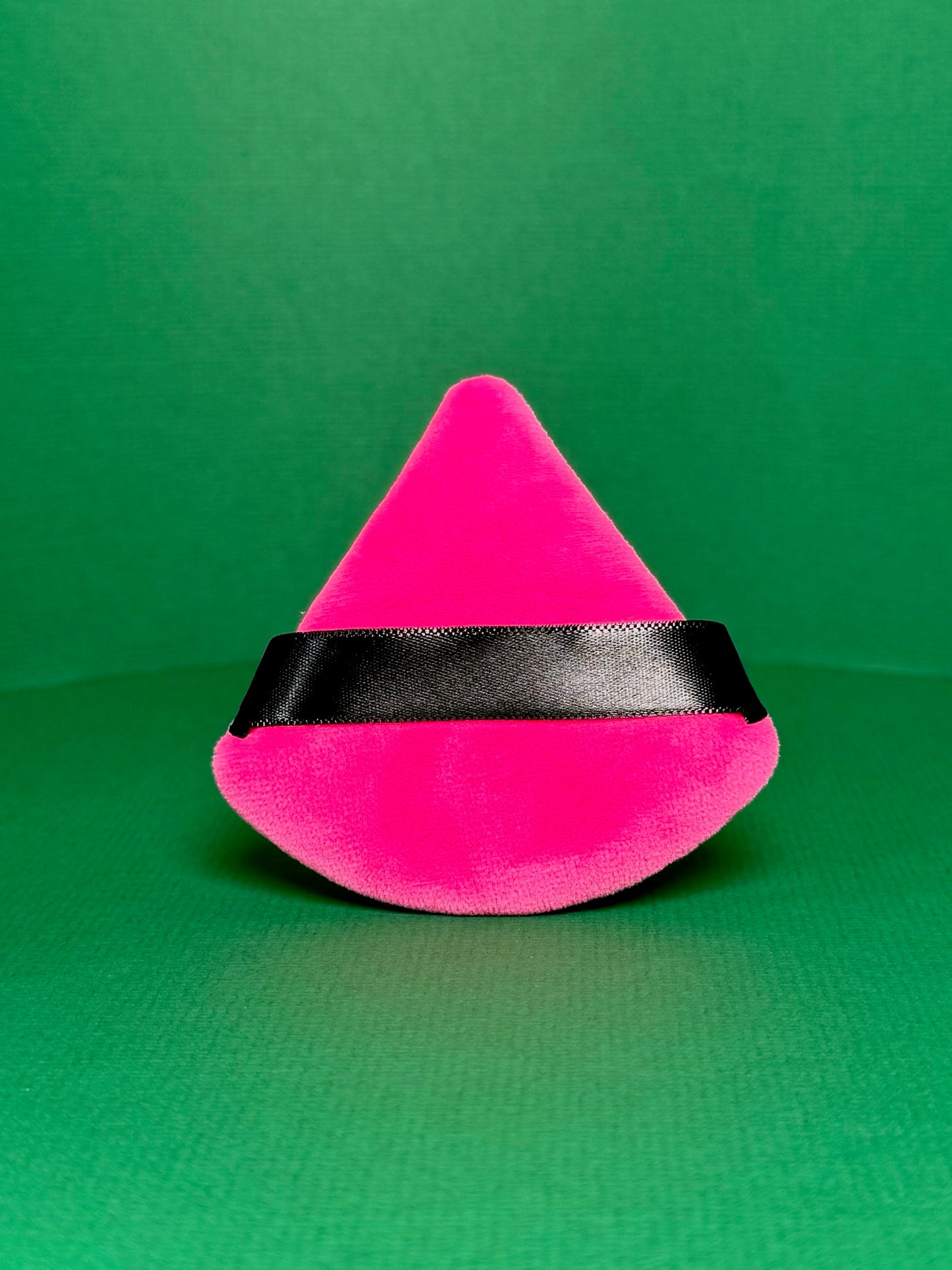 Pink powder puff