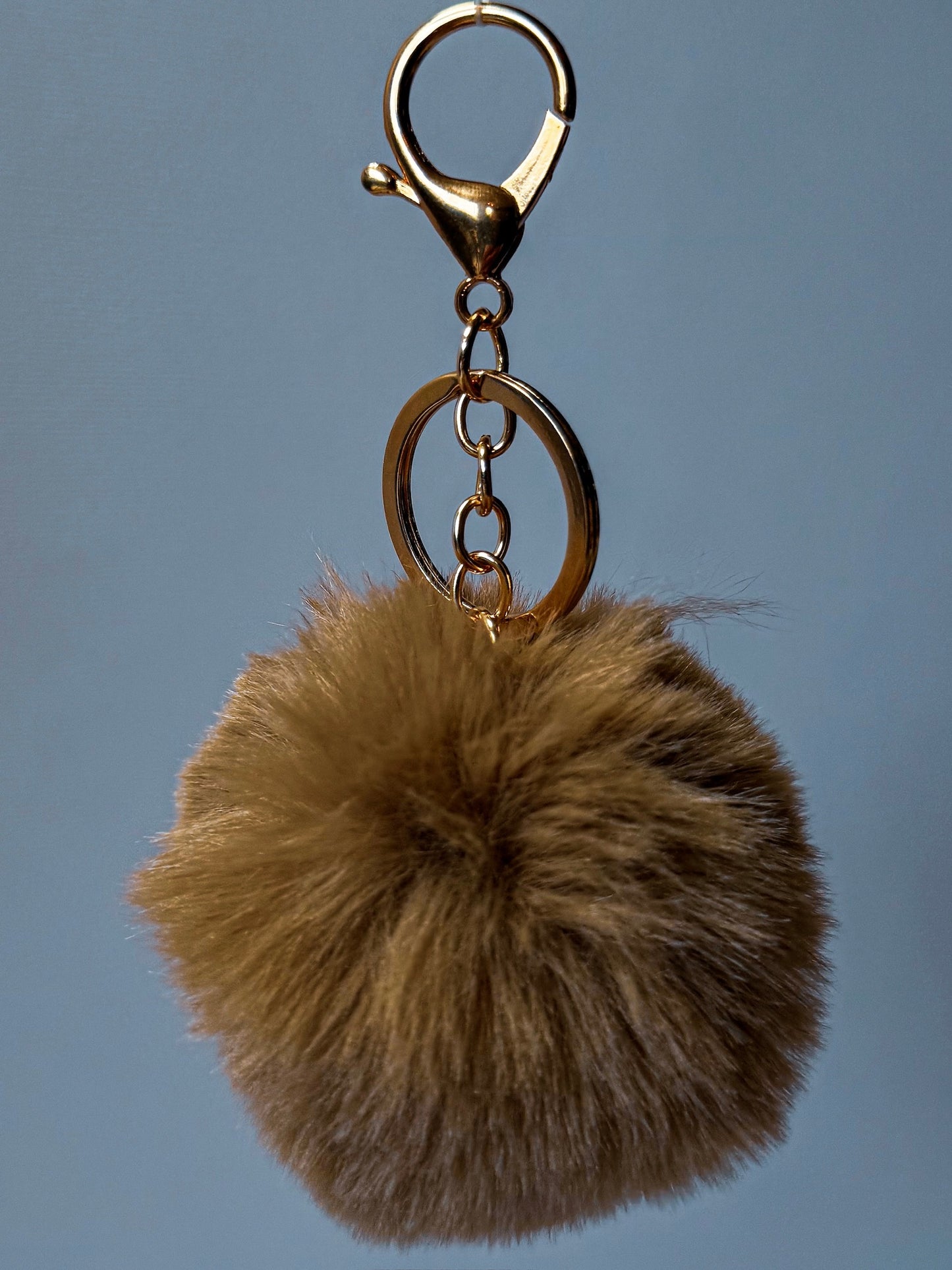Pompom tas / sleutelbos