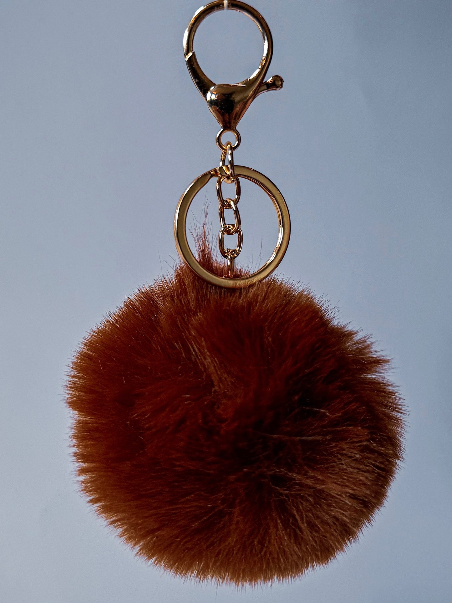 Pompom tas / sleutelbos