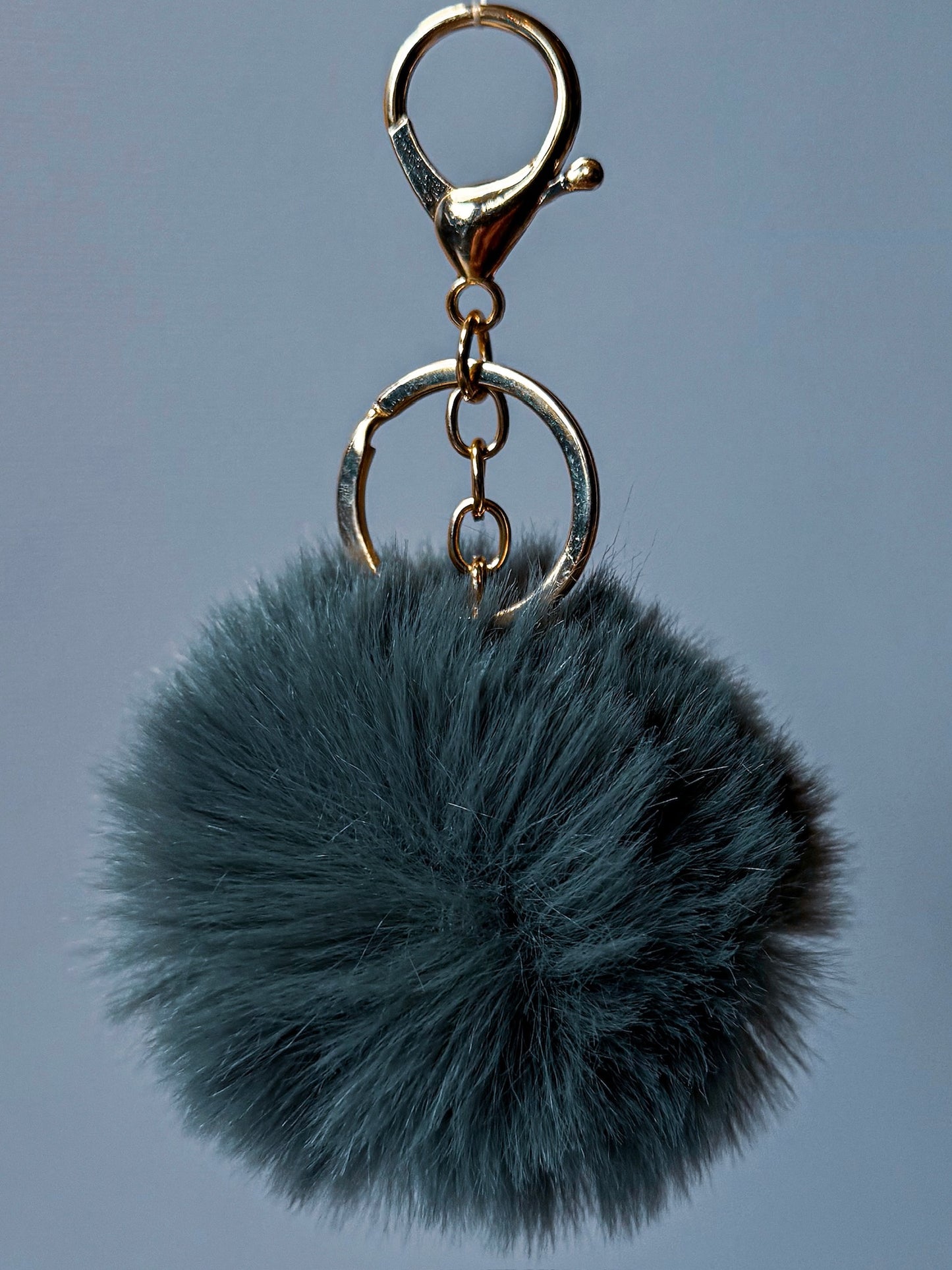 Pompom tas / sleutelbos