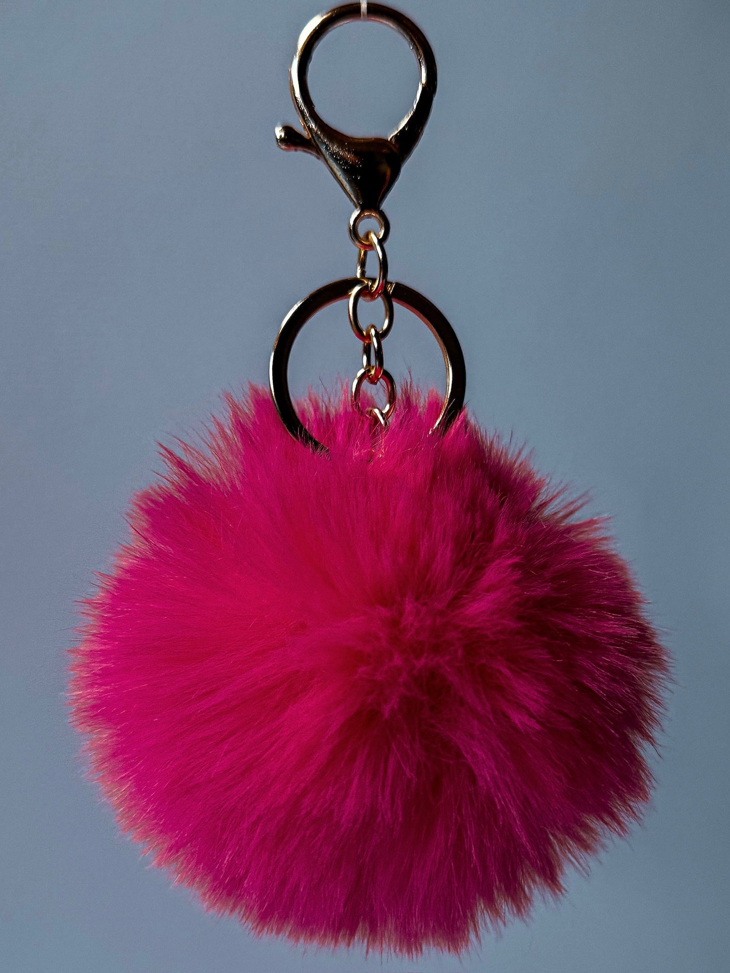 Pompom tas / sleutelbos