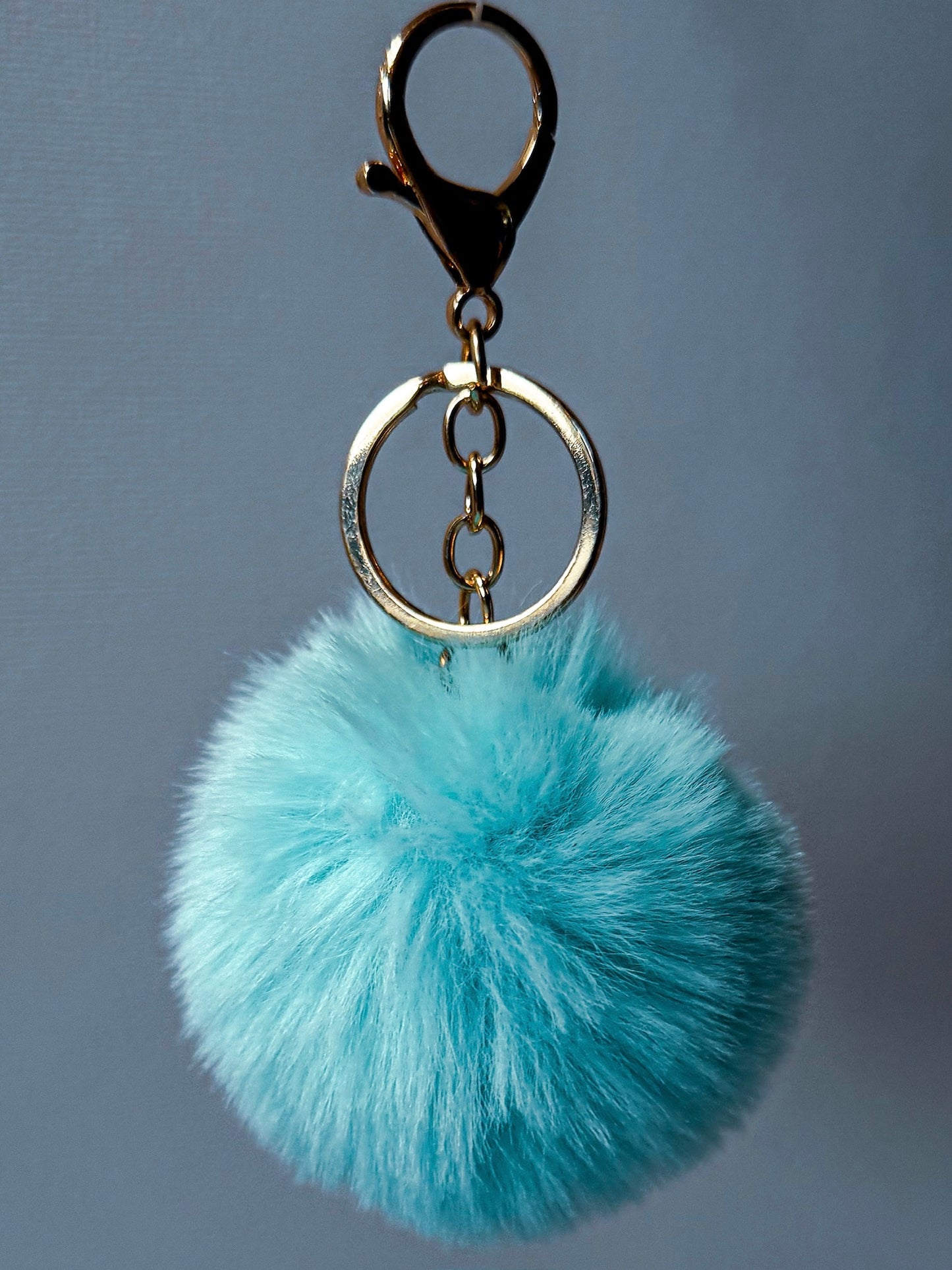Pompom tas / sleutelbos
