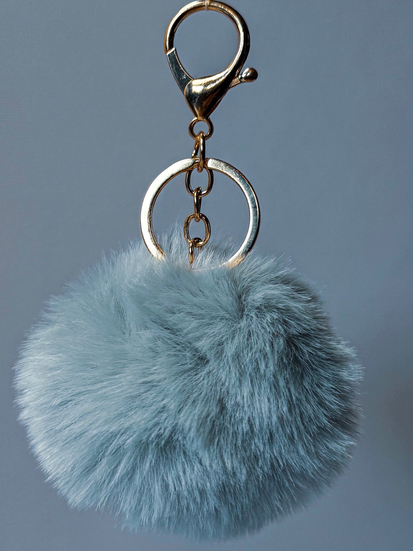 Pompom tas / sleutelbos