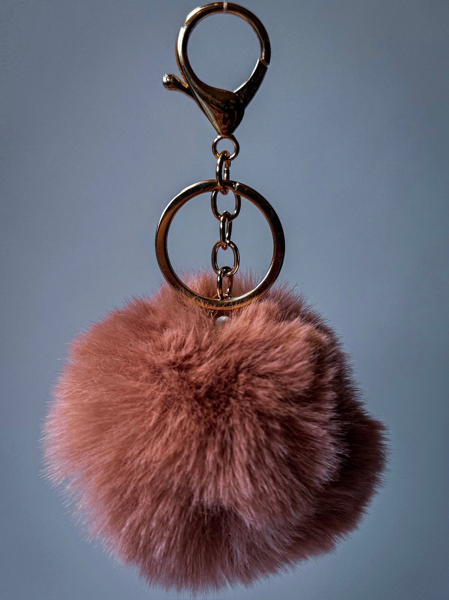 Pompom tas / sleutelbos