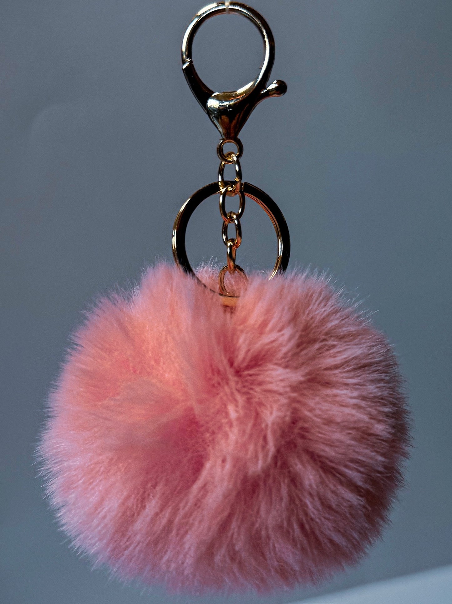 Pompom tas / sleutelbos