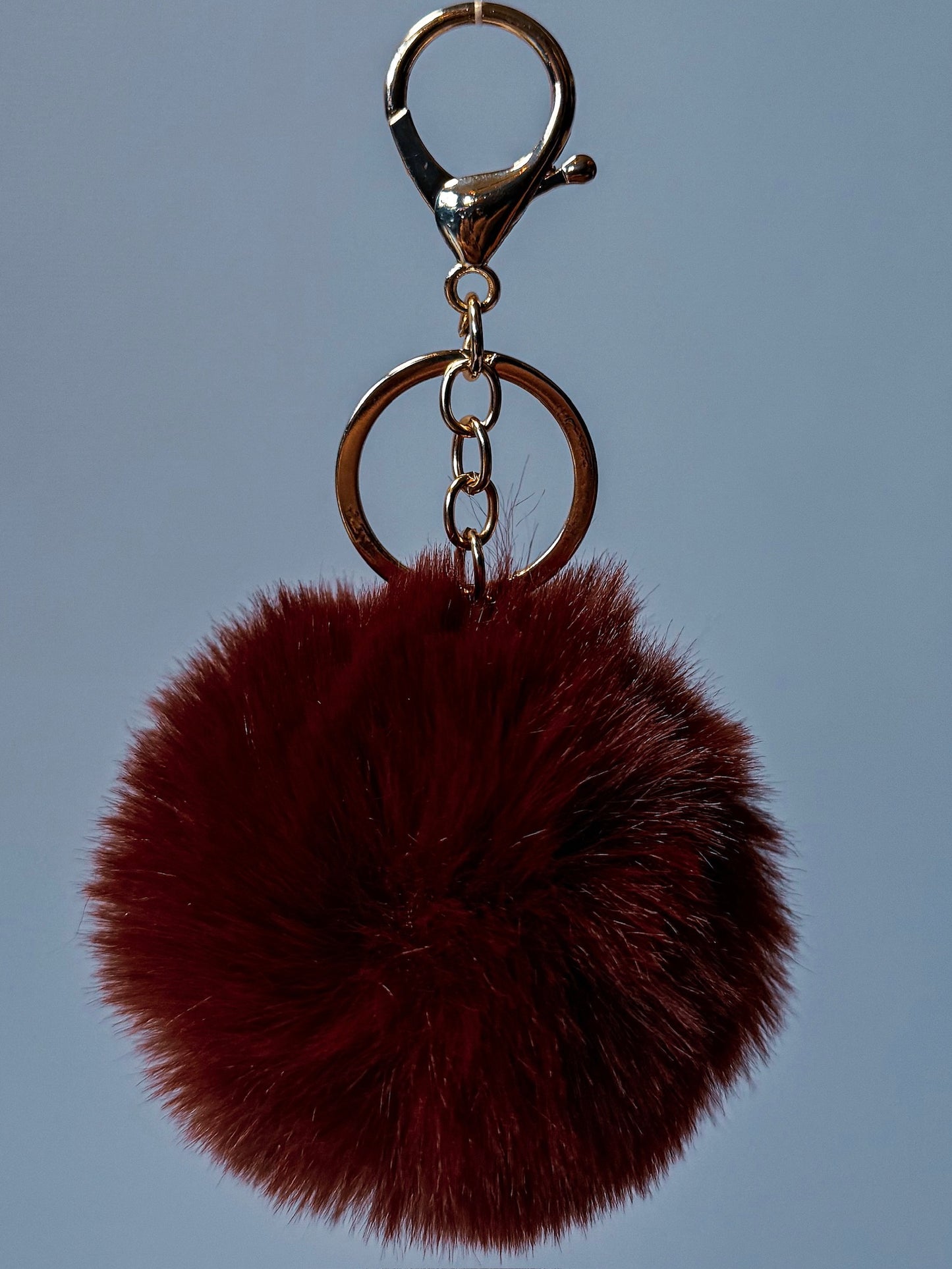 Pompom tas / sleutelbos