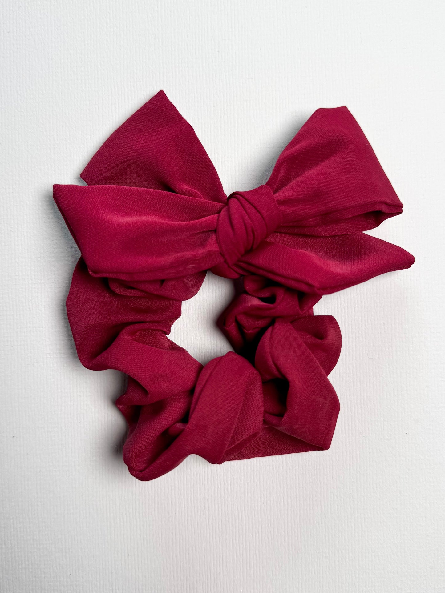 Scrunchie strik rood