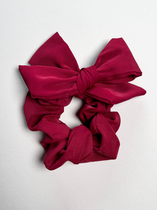 Scrunchie strik rood