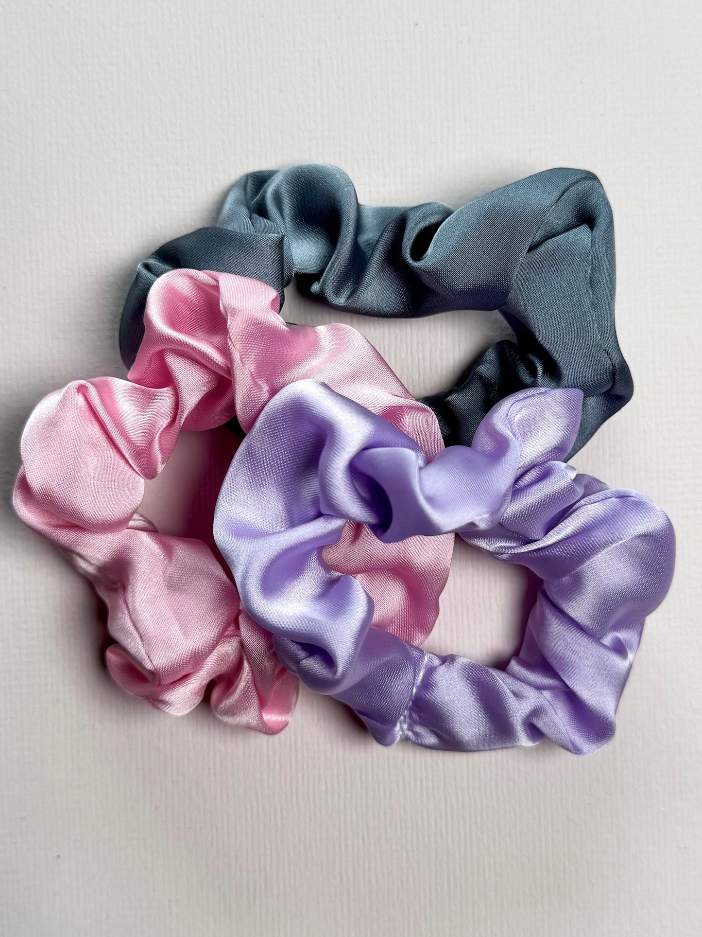 Scrunchie trio pastel