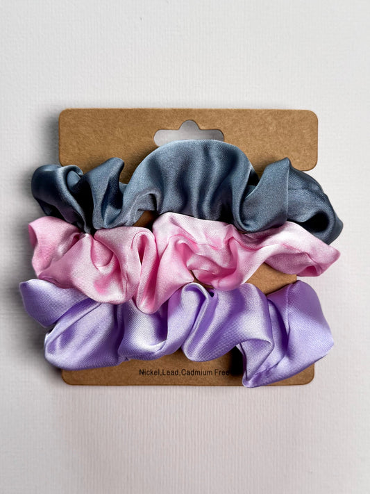 Scrunchie trio pastel