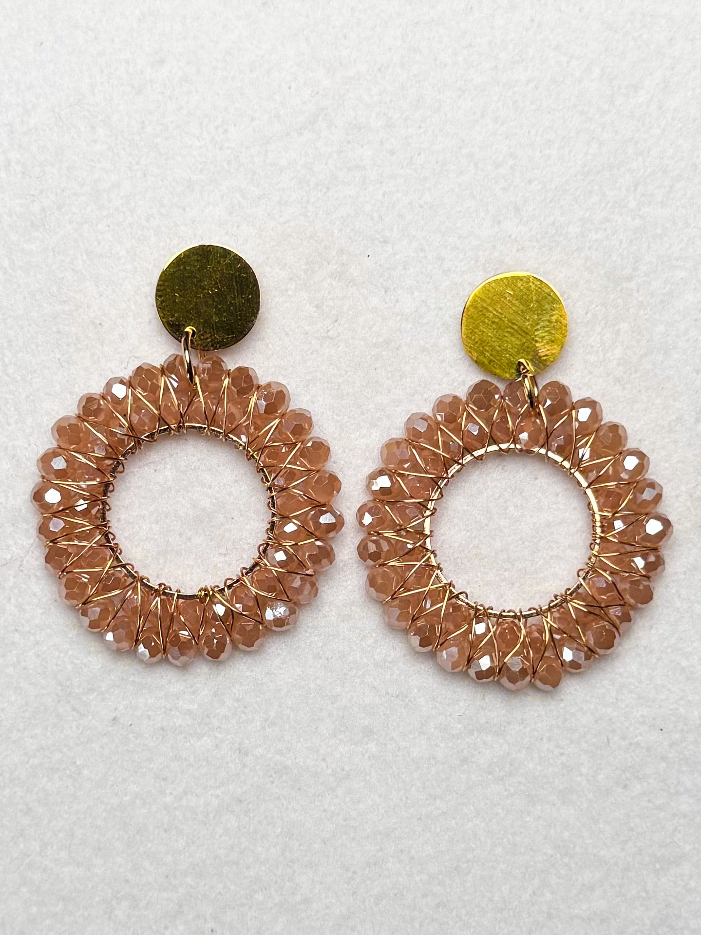 Shimmering Hoops oorbellen